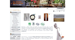 Desktop Screenshot of lejardindabricotine.fr
